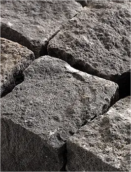 Molu Bazalt Küp Taş